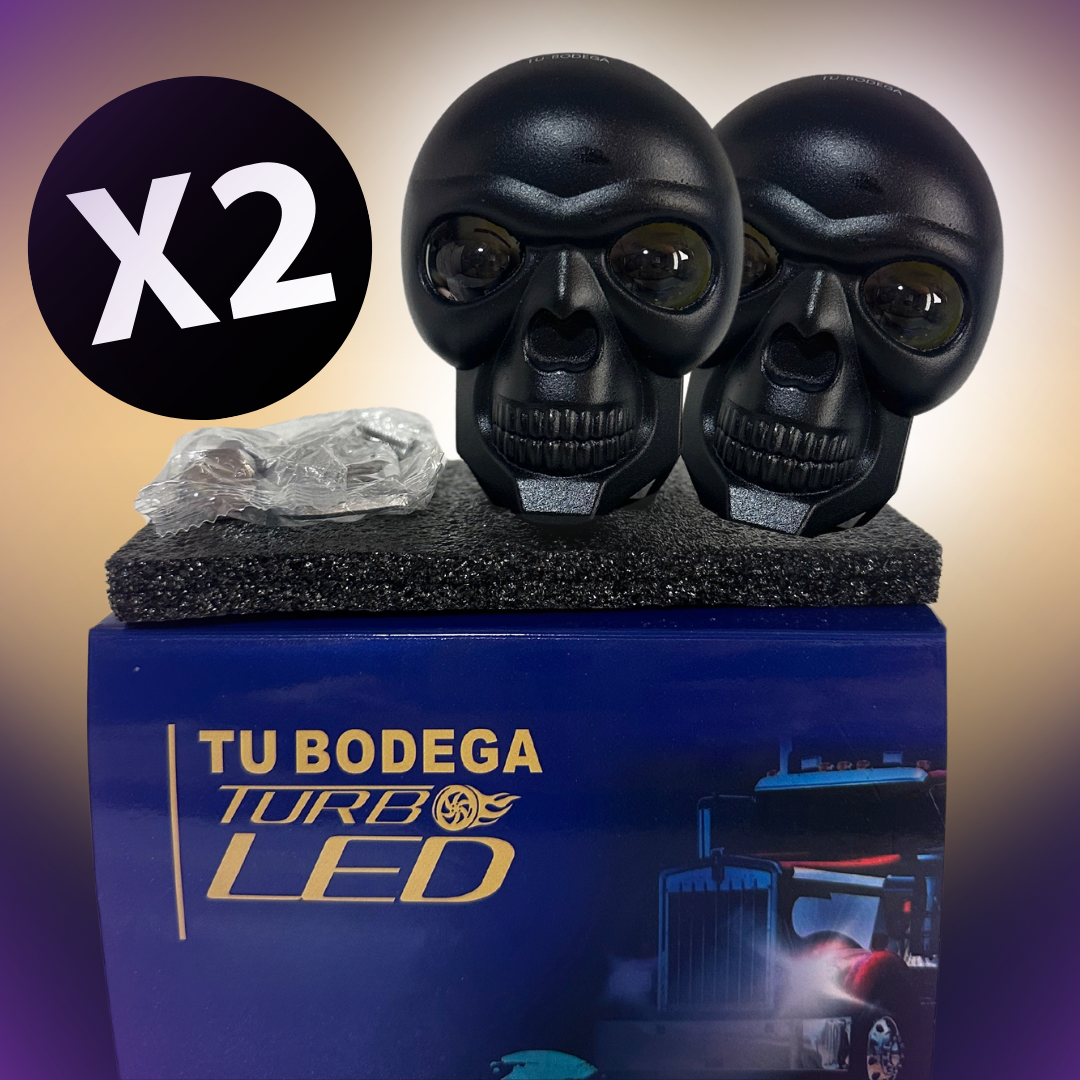 Par exploradoras calavera