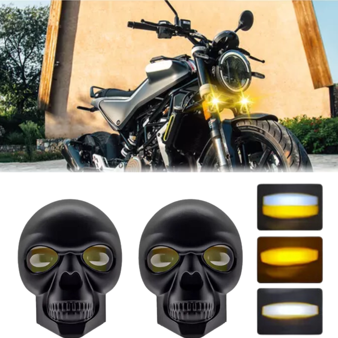 Par exploradoras calavera